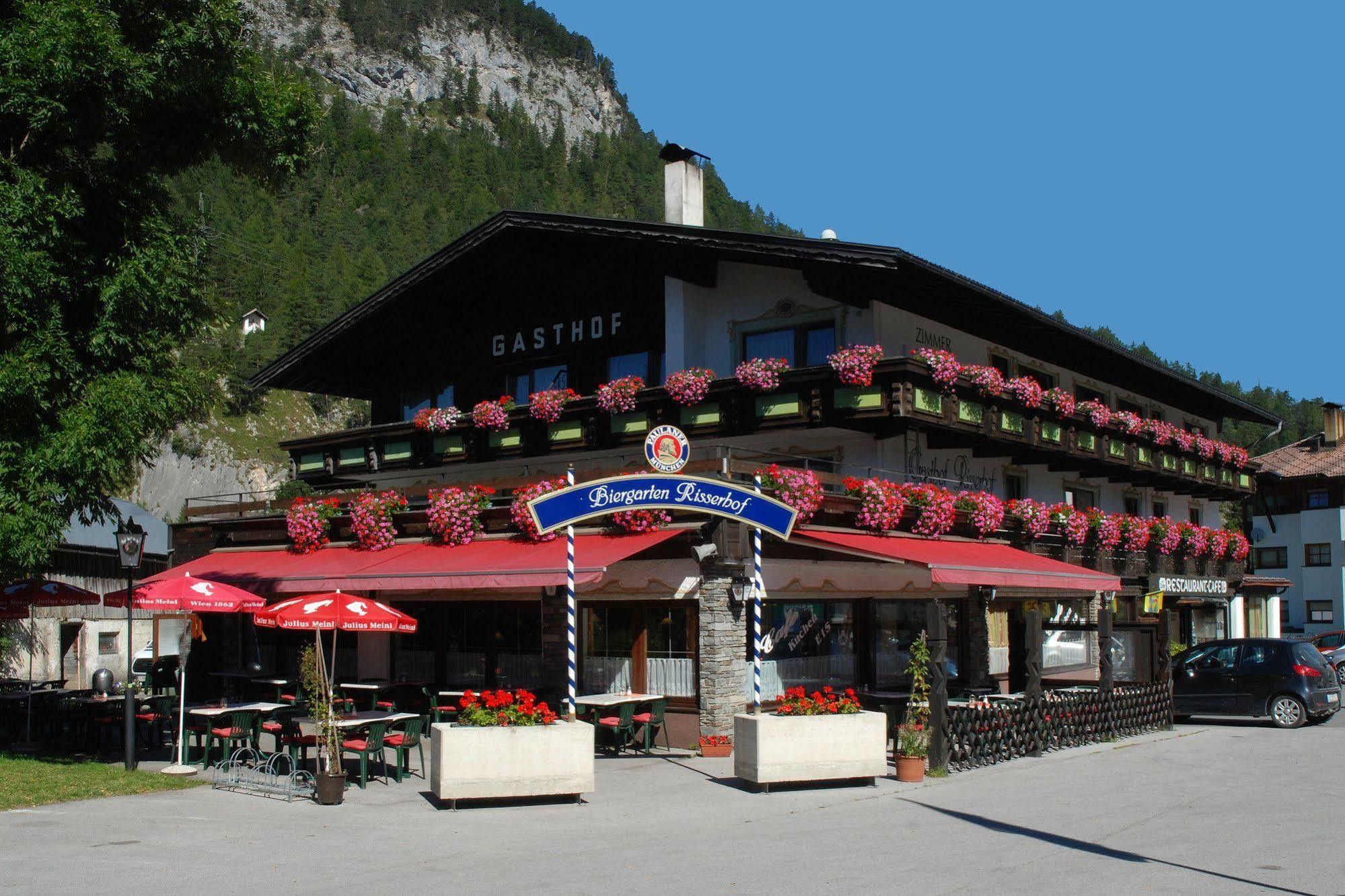 Gasthof Risserhof Scharnitz Exteriér fotografie